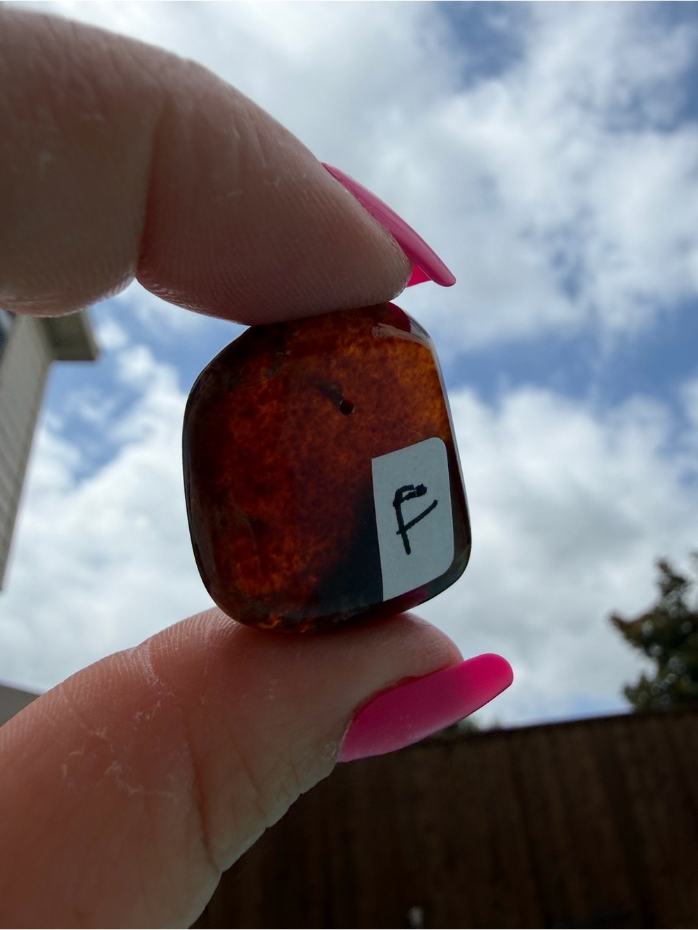 Amber bead/pendant F - Picture 3 of 8